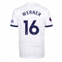 Camisa de Futebol Tottenham Hotspur Timo Werner #16 Equipamento Principal 2023-24 Manga Curta
